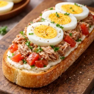 ATUN, TOMATE, HUEVO DURO
