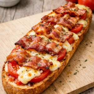 T BACON, QUESO, TOMATE
