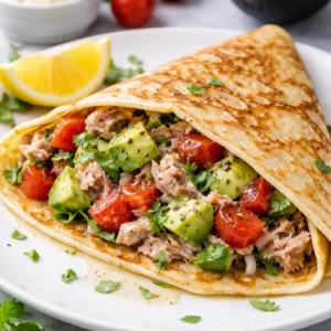 ATUN CON QUESO Y TOMATE